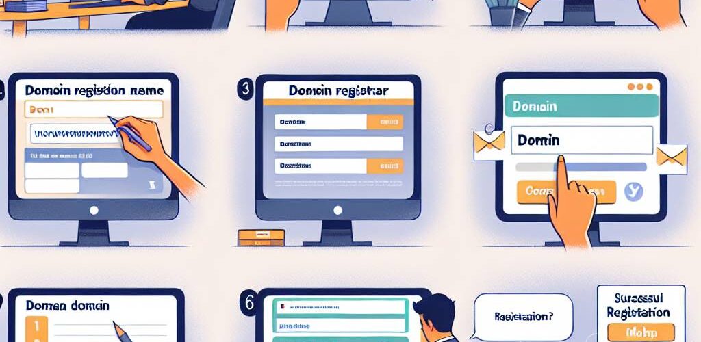 A Step-by-Step Guide to Registering Your First Domain